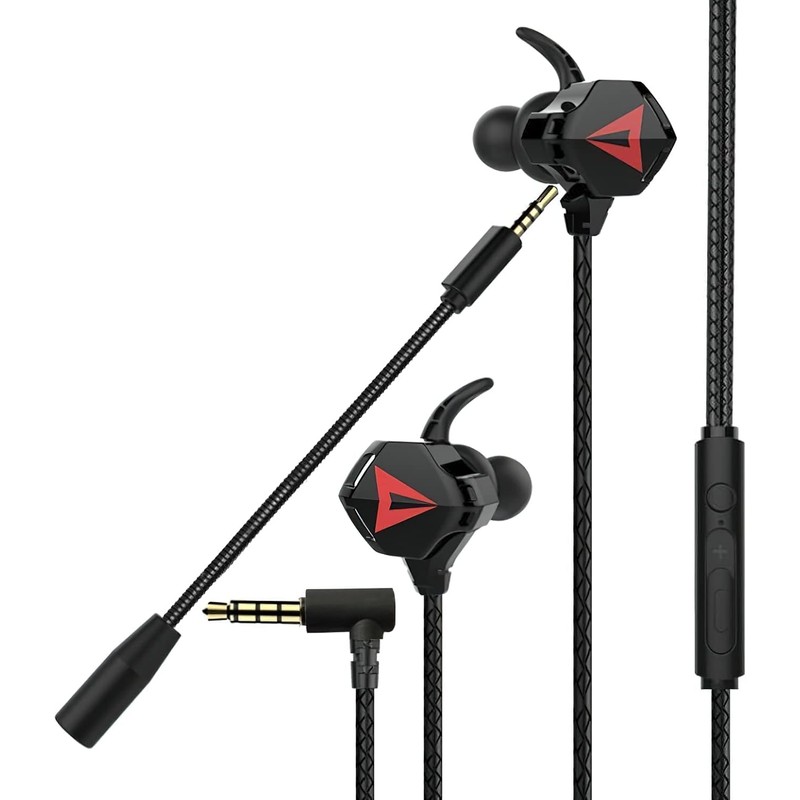AXIDUN Audífonos Gaming Inear,Auriculares Gaming con Cable