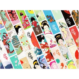 30 Pcs Vintage Japanese Style Bookmarks (Japanese Painting)
