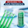 400 Fine Micro Applicator Brushes - Disposable Dental Microbrushes with