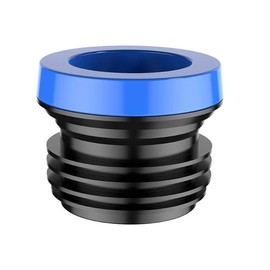 Toilet Wax Rings, Silicone Material Universal Toilet Flange Repair Kit, Leakproof Toilet Sealing Ring, Wax Free Toilet Seal Fits Any Drain [TP-ZB1519]