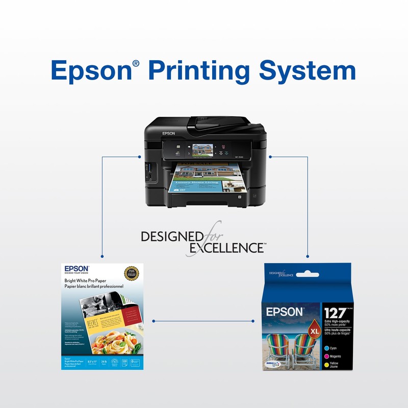 EPSON 127 DURABrite Ultra Ink Black & Color Combo Pack