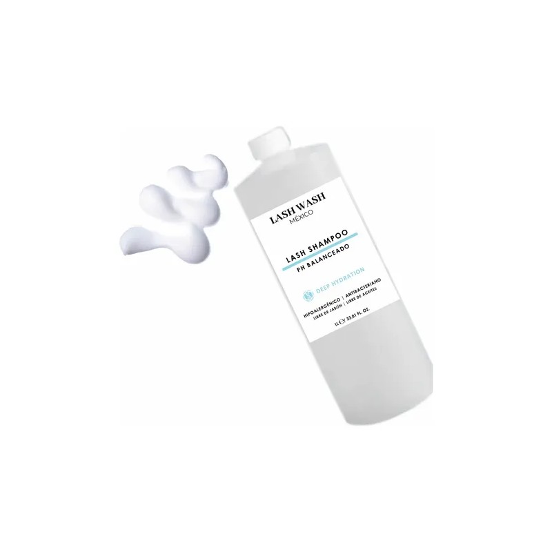 2 Litros De Lash Shampoo Profesional + Espumero De Regalo