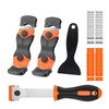 Razor Blade Scraper Tool Set, 4 Pack Paint Scrapers with