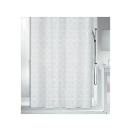 Spirella Shower Curtain textile Filigran white