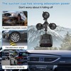 SYGGDERS Radar Detector Mount, Triangular Suction Cup Mount,Windshield Radar Detector