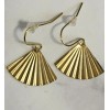 Handmade Gold Plated Stainless Steel Dangle Earrings Hypoallergenic