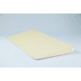 Fränkische Schlafmanufaktur Wedge Pillow Bed Wedge Poly 9/1 cm with Cover Colour Beige Width 90 cm