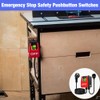 Mineup Single-phase on/off switch, 250 V 16 A emergency stop