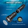 WINDFIRE Dive Lights Scuba Diving Flashlight, High-Powered Waterproof Flash Light