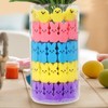 Lettry 64 Sponge Bunnies & 20 Yellow Chicks, Easter Vase