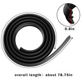 Wllead W11196317 Dishwasher Door Gasket Seal Replacement Compatible With Whirlpool Kenmore Dishwashers Replaces AP6327300 WPW10112096 8193942 W10112096 8193709 W11190760