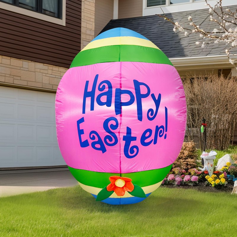 4FT Easter Inflatable, Easter Inflatable Outdoor Holiday Decoration, Easter Blow