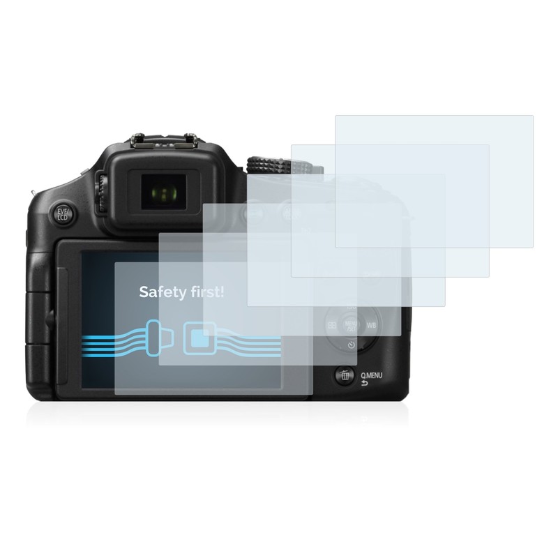 Savvies Screen Protectors for Panasonic Lumix DMC-FZ200 Ultra Transparent Pack