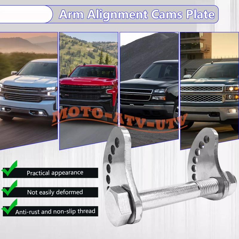 JINFANNIBI Camber Lock Alignment Fix & Upper Arm Cam Bolt
