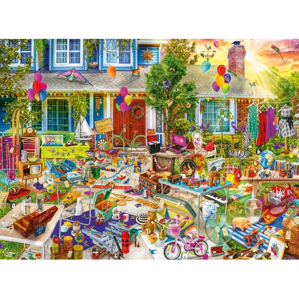 Buffalo Games - Aimee Stewart - Yard Sale - 1000 Piece Jigsaw Puzzle