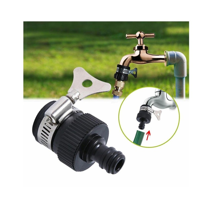 Tap to Hose Adapter Male Threaded Connector for Kitchen, Garden