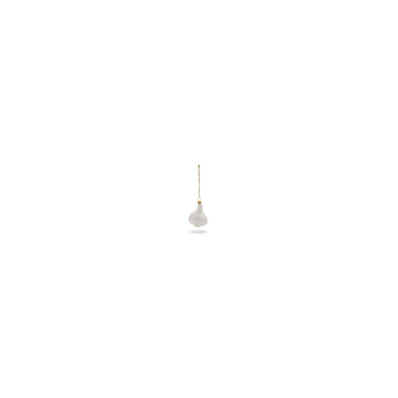 Sur La Table Garlic Glass Ornament