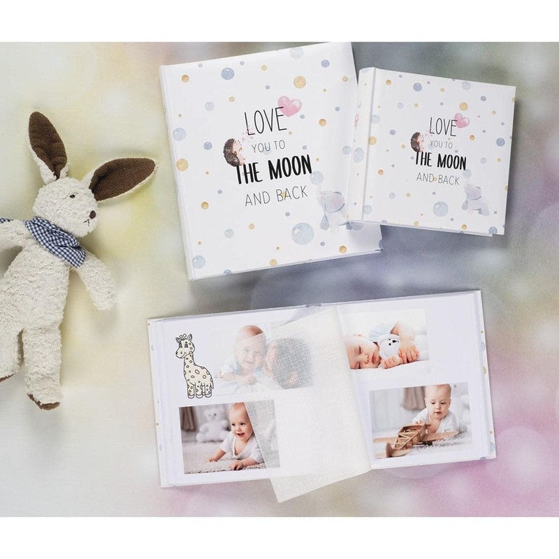 Hama To The Moon Book Album, 25 x 25 cm,
