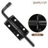 Quality Life Spring Loaded Gate Latch Pin Barrel Bolt 6in
