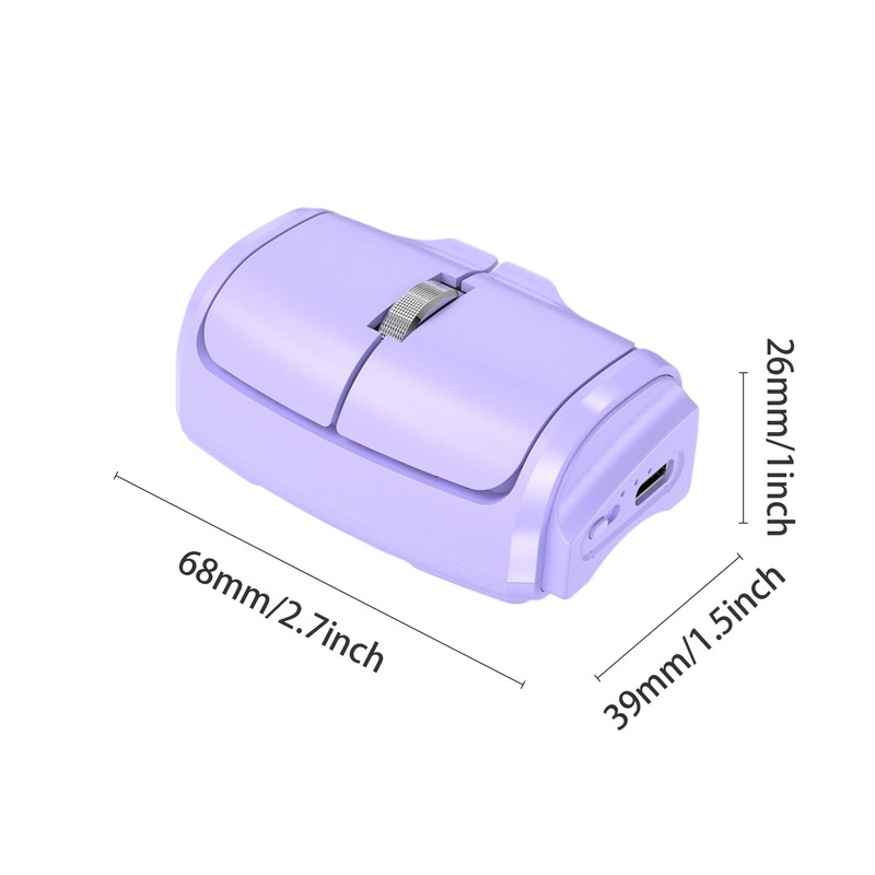 Wireless Mouse - Compact and Portable Ring Mouse with Dual-Mode