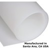 Silicone Rubber Sheet, 50A 1/16 x 9 x 12", Food