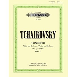 Tchaikovsky: Violin Concerto in D Op. 35 (EP3019B): Solo Part Ed (Edition Peters)