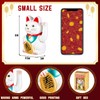 Chunful 6 Inch Lucky Cat Waving Arm Maneki Neko Lucky