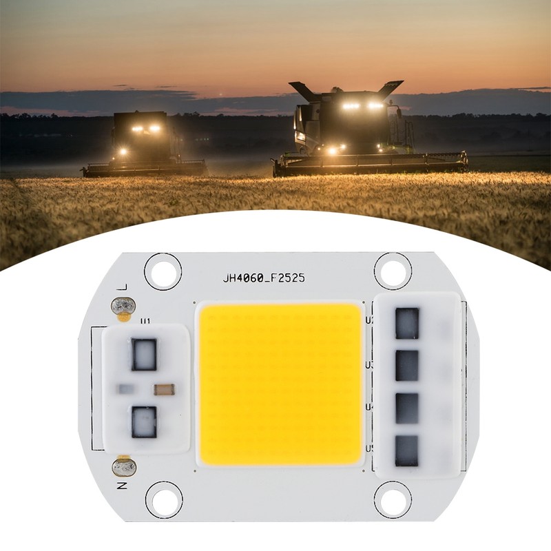 100W Warm White High Voltage COB Light Source High Power
