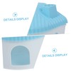 Kisangel 2pcs Hamster Nest Hamster Small House Hamster House Castle