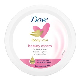 Dove Beauty Cream - Pink - Pack of 2 , 5 oz Cream