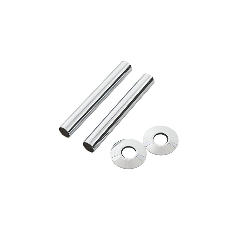 Arroll Pipe Shroud Kit Chrome 130 x 18mm