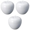 Set of 3 Apple Lids [ 3.6 x 3.6 inches