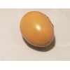Brown Resin Large Chicken Egg - sold individually -2.25" H