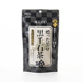 Dokura [Black Sengoku Tea] Hot and Cold Tea Pack, 12 Bags, Limited to Hokkaido, For Daily Health, Black Bean Tea Non-Caffeinated