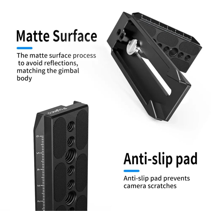 DJI L Bracket Quick Release Plate for DJI RS4 RS3