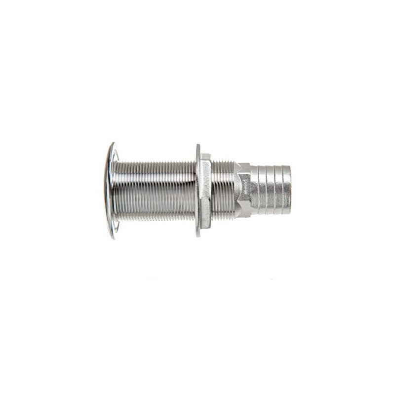 Attwood 66553-3 Boat Self-Bailing Cockpit Barbed Stainless Steel 1 ½-Inch