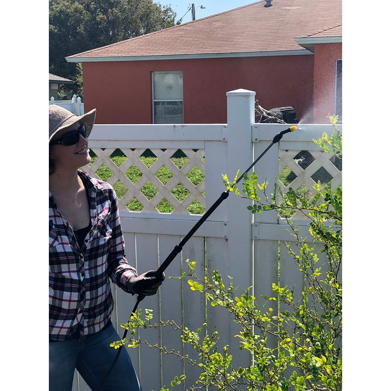 Pumpless Battery Powered Sprayer, Translucent