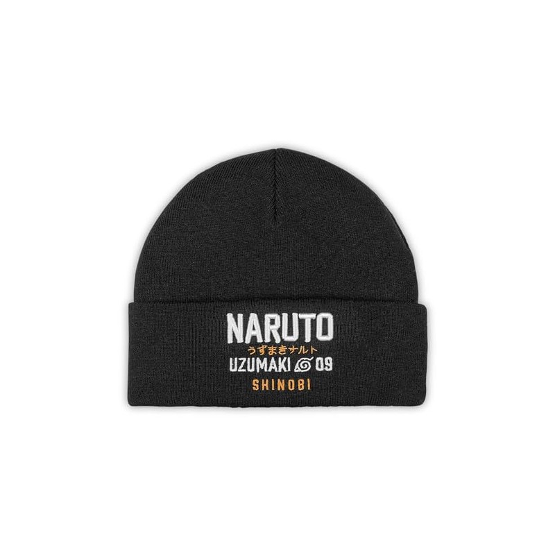 Bioworld Naruto Uzumaki Shinobi Adults Beanie Black