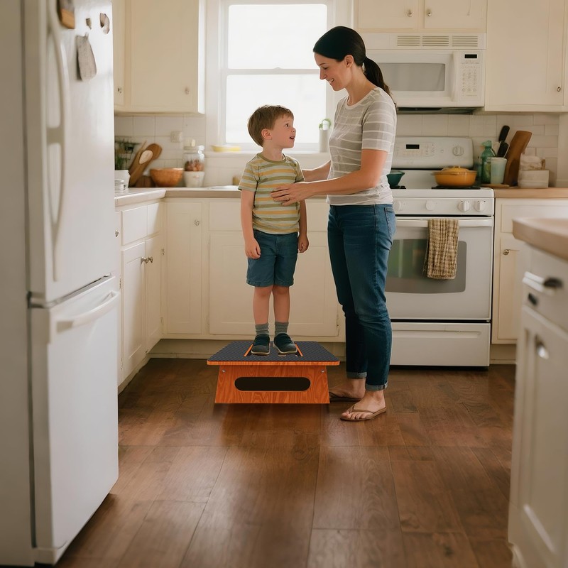 5.5" Height One Step Stool for Adult & Toddler, 400