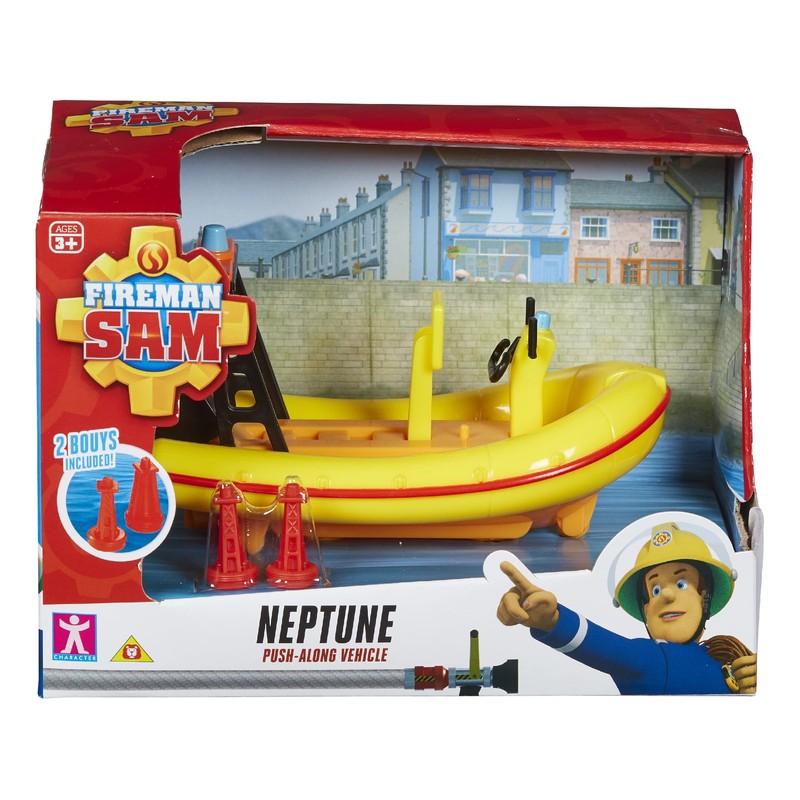 Fireman Sam Neptune Vehicle, push along vehicle, scaled play, imaginative