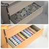 DIMJ Drawer Organiser, Storage Boxes, Socks Organiser, Foldable, Drawer Organiser