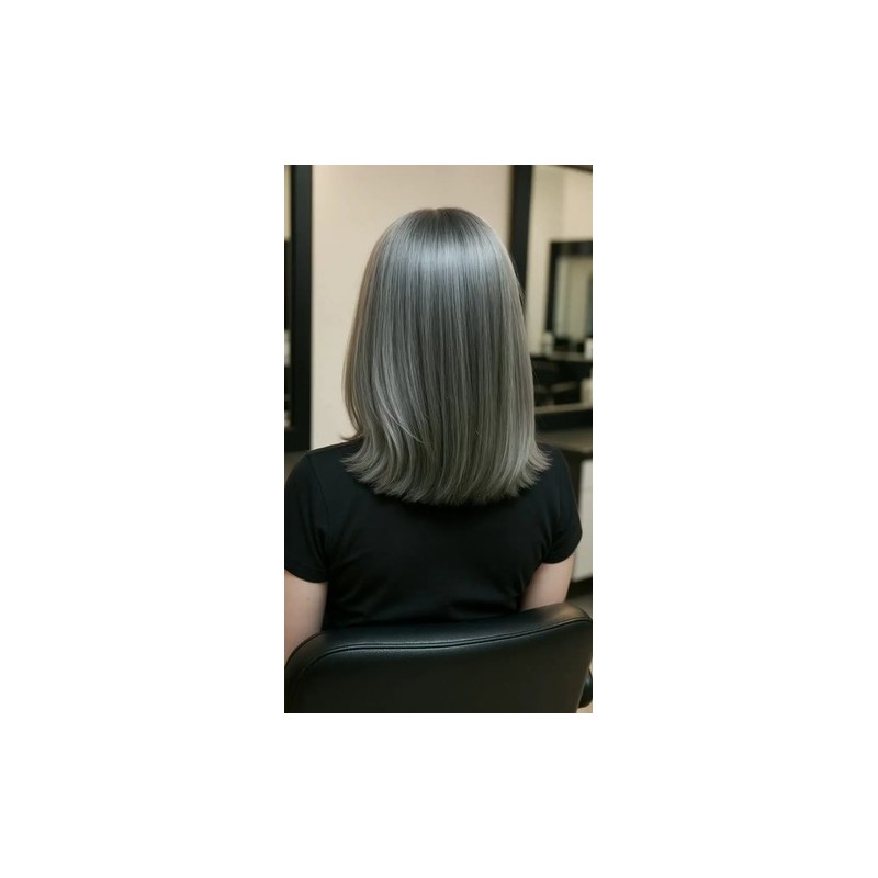 Shampoo Matizador Le Black Negro - Cabello Gris Plata +
