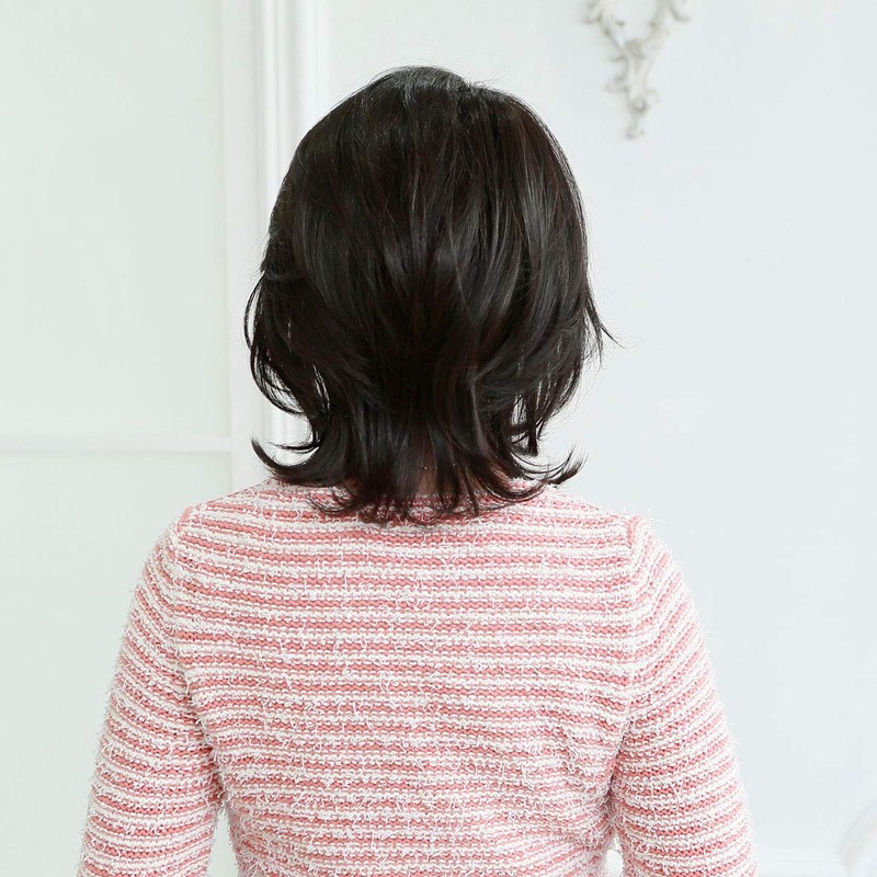 All Mrs. Soft Curl Midi Heat Resistant Chocolat Black