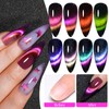 MTSSII Cat Eye Gel Nail Polish Set, 8 Colors, UV/LED