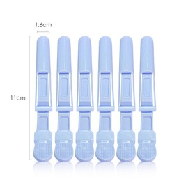 Idoli 2 pcs Alligator HairClips Hot Dye Clip Hairdressing Hair PinsMulti Prupose Wig Clip Non Slip HairpinHeatless Styling Tool