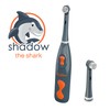 Brusheez Electronic Toothbrush Replacement Brush Heads 2 Pack (Shadow The