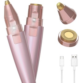 Depiladora Facial y Recortador de Cejas 2 en 1 JNATER C022 Inalámbrica USB