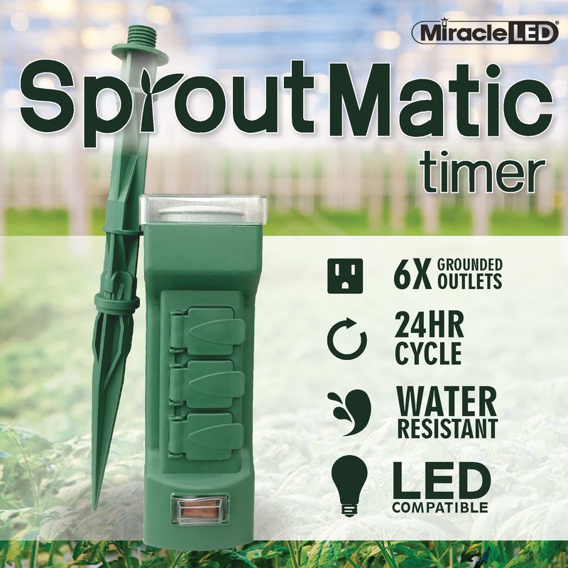 Miracle LED Hydroponics LED Indoor Grow Light Kit - Includes