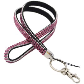 Schmalz® Lanyard | Sparkling Rhinestones | Bling Rhinestone (Pink)