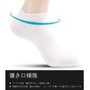 banerise Sneaker Socks, Ankle Socks, Plain, 100% Cotton (Excluding Elastic